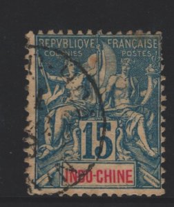 Indo-China Sc#10 Used