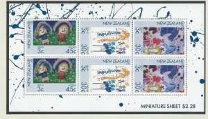 New Zealand souvenir Sheet mh  SC b126a