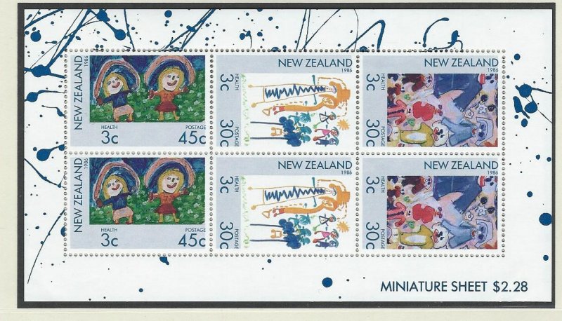 New Zealand souvenir Sheet mh  SC b126a