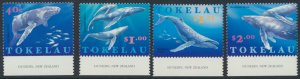 Tokelau Islands  SC# 238-241  MNH  Humpback Whales see details & scans    