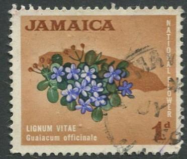 Jamaica -Scott 217 - Definitive Issue -1964 - Used - Single 1p Stamp