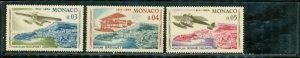 Monaco Aircraft , 3 stamps