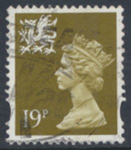 GB Wales   SC# WMMH58  SG W71  Used  see details & scans