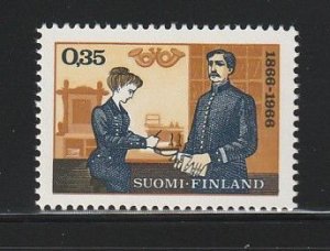 Finland 439 Set MNH Old Post Office