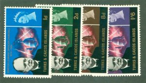 TURKS _ CAICOS 146-9 MNH CV $1.60 BIN $1.00