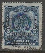 MEXICO 297, 5¢ EAGLE COAT OF ARMS. USED. VF. (839)