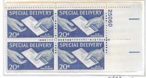 #E20 MNH Plate Block