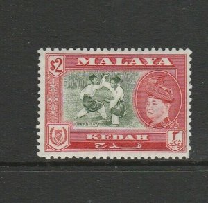 Kedah 1957 Defs $2 MM SG 101