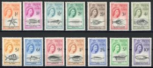 Tristan da Cunha 1960 Fish Set Scott# 28-41 Mint XF OG Never Hinged Pristine Gem