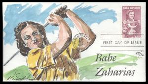 #1932 Babe Zaharias Wild Horse FDC
