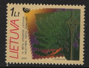 LITHUANIA, 676 , MNH,