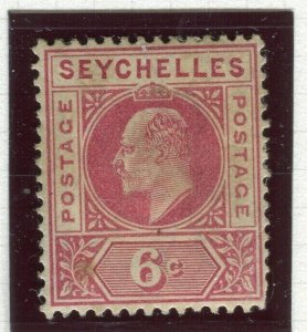 SEYCHELLES; 1903 early Ed VII issue fine Mint hinge Shade of 6c. value