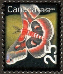 Canada 2238 - Mint-NH - 25c Cecropia Moth (2007) (cv $0.40)