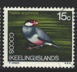 Cocos Keeling Islands Sc#15 Used