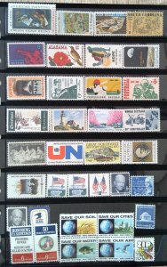 US Starter Collection including Front of Book - Mixed OG & MNH