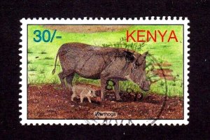 Kenya stamp #727, used, topical, Animals, CV $2.25