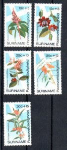 SURINAME - 1974 - FLOWERS -