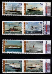 Isle of Man, Scott 1092-1095 Ship set