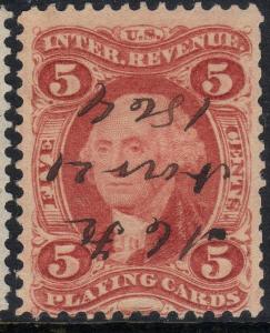 U.S. Scott #R28c Revenue Stamp - Used Single August 21, 1864