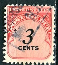 USA; 1959: Sc. # J91.  Used Single Stamp