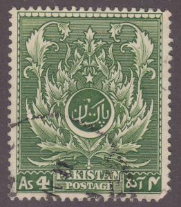 Pakistan 58 Moslem Leaf 1951