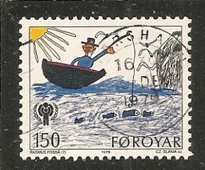 Faroe Islands    Scott  46  Fishing    Used