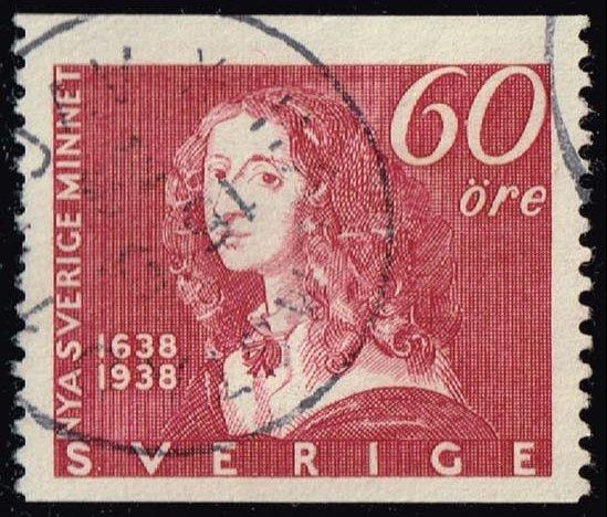 Sweden #272 Queen Christina; Used (0.35)