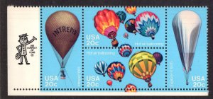 United States Scott #2032-35 MINT Zip Block NH OG, 4 beautiful stamps!