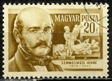 Hungary; 1954: Sc. # 1101:  Used CTO Single Stamp