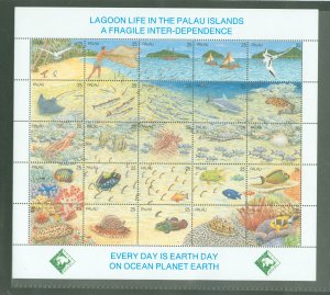 Palau #246  Souvenir Sheet (Animals)