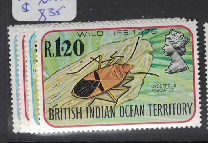 British Indian Ocean Territory Insects SC 86-9 MNH (4dpo)