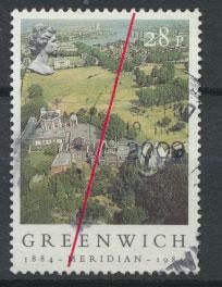 Great Britain SG 1256 - Used - Greenwich Meridian