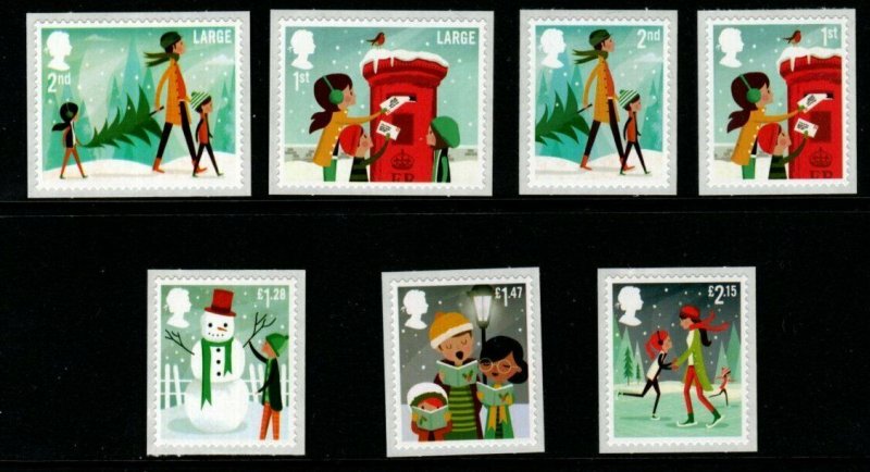 GB SG3650/6 2014 CHRISTMAS MNH 