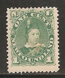 Newfoundland  SC  45 Mint,  Hinged