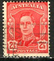 Australia 1942; Sc. # 194; O/Used Single Stamp