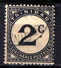 Trinidad & Tobago; 1947; Sc. # J9; O/Used Single Stamp