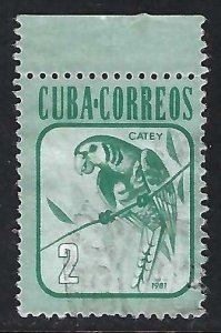 Cuba 2458 VFU BIRD FAUNA Z1571-1