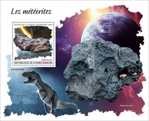 GUINEA - 2023 - Meteorites - Perf Souv Sheet - Mint Never Hinged