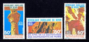 Benin - Scott #453-455 - MNH - SCV $3.15