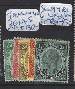 TANGANYIKA  (PP0507B) KGV NF SURCH SG N1-5   MOG