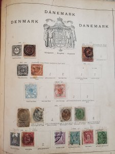 Denmark old stamps rare