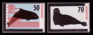 Netherlands Endangered Animals 2v SG#1470/71 MI#1279-80