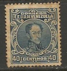 VENEZUELA 279 VFU BOLIVAR V096-1