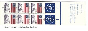 Scott 1892 & 1893 Complete Booklet (01)