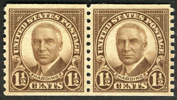 US #686 SCV $250.00 SUPERB mint never hinged, PAIR,  seldom seen pair with PE...