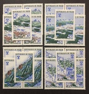 Niger 1967 #190-3, Wholesale lot of 5, MNH,CV $18