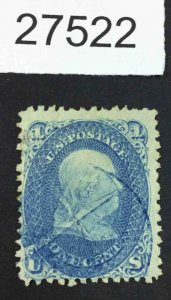 US STAMPS  #63 USED LOT #27522