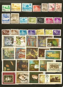 Romania Collection of 41 Different pre 1970 Stamps CTO