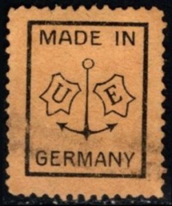 Vintage Germany Poster Stamp Made In Germany