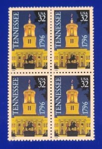 Scott # 3070 - Tennessee Statehood -  Block Of 4 - MNH -1996